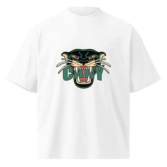 Cary T-Shirt with Panther design (White) – Produktansicht