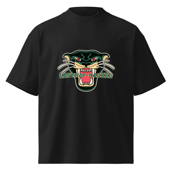 Castrop-Rauxel T-Shirt mit Panther-Design (Schwarz)