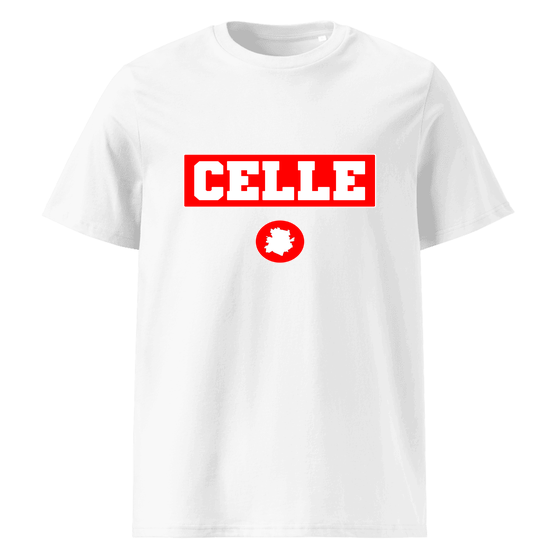 Celle T-Shirt mit Signal14-Design (Weiß) – Produktansicht