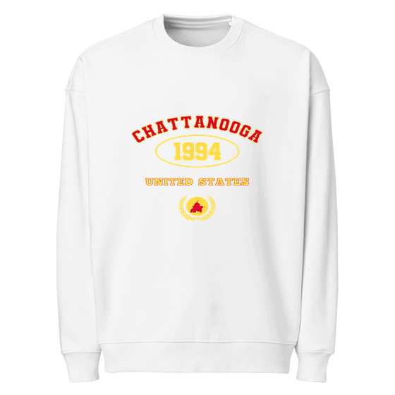 Chattanooga Sweatshirt with University 1994 design (White)