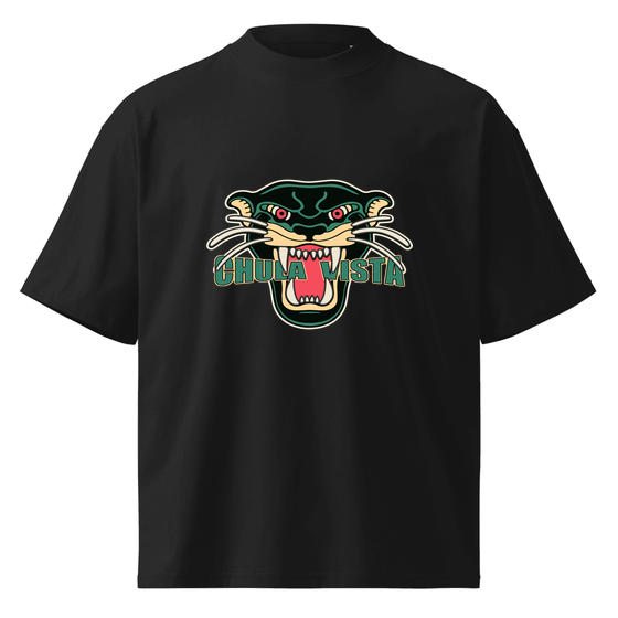 Chula Vista T-Shirt with Panther design (Black)