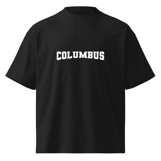 Columbus T-Shirt with Camouflage design (Black)