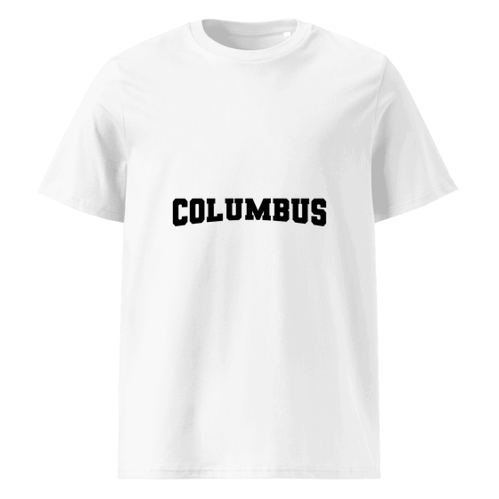 Columbus T-Shirt with Varsity17 design (White)