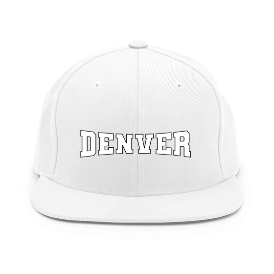 Denver Cap with Varsity4 design (White) – Produktansicht