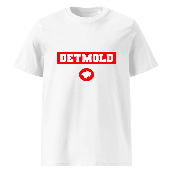 Detmold T-Shirt mit Signal14-Design (Weiß) – Produktansicht