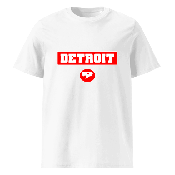 Detroit T-Shirt with Signal14 design (White) – Produktansicht