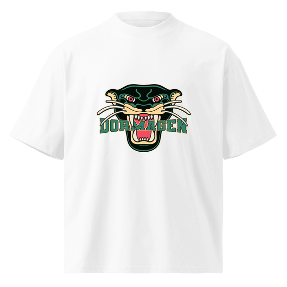 Dormagen T-Shirt mit Panther-Design (Weiß) – Produktansicht