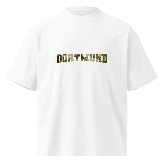 Dortmund T-Shirt mit Camouflage-Design (Weiß) – Produktansicht