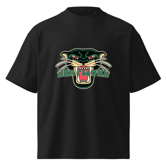 Dortmund T-Shirt mit Panther-Design (Schwarz)