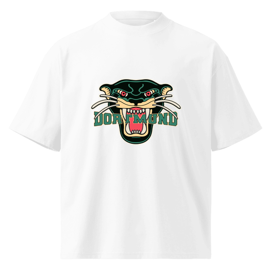 Dortmund T-Shirt mit Panther-Design (Weiß) – Produktansicht