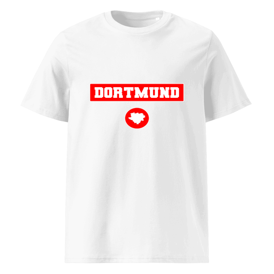 Dortmund T-Shirt mit Signal14-Design (Weiß) – Produktansicht