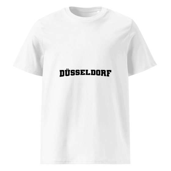 Düsseldorf T-Shirt mit Varsity17-Design (Weiß)