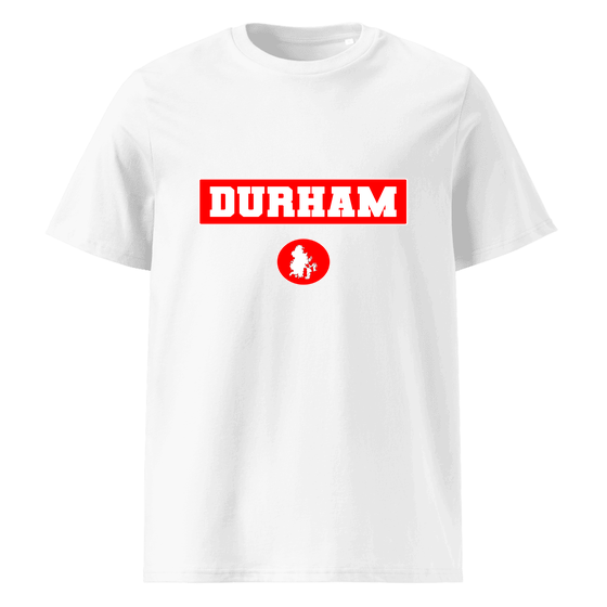 Durham T-Shirt with Signal14 design (White) – Produktansicht