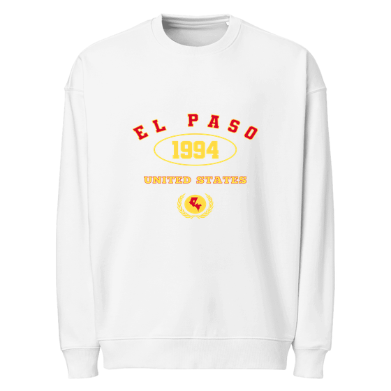 El Paso Sweatshirt with University 1994 design (White)