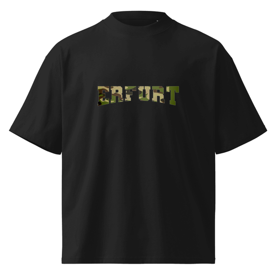 Erfurt T-Shirt mit Camouflage-Design (Schwarz)