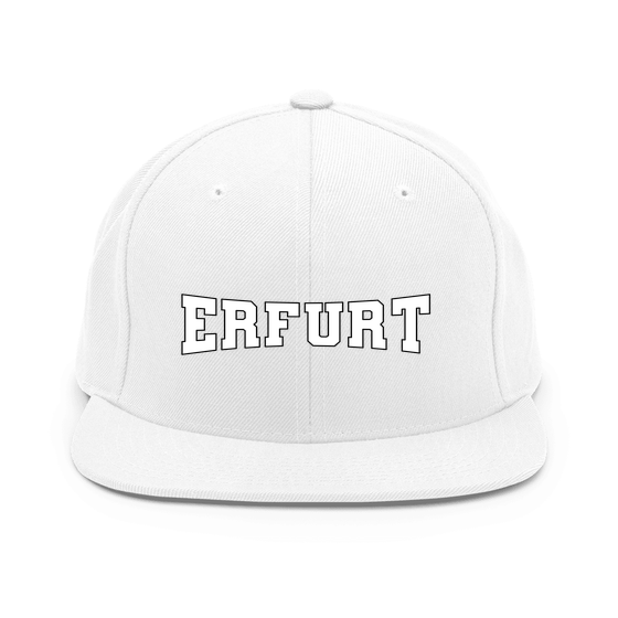 Erfurt Cap mit Varsity4-Design (Weiß)