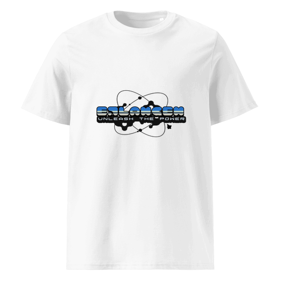 Erlangen T-Shirt mit Atom-Design (Weiß)