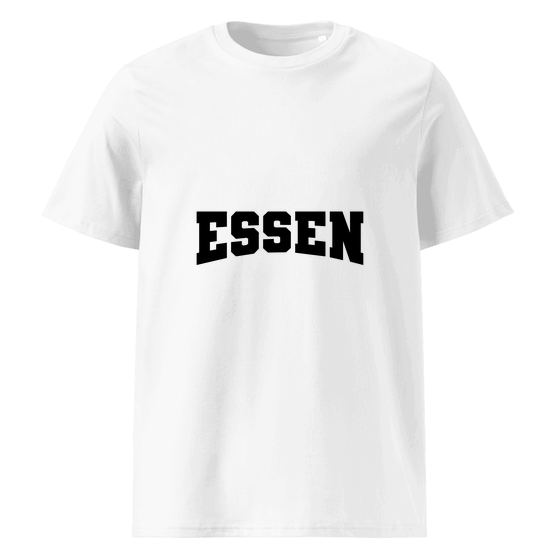 Essen T-Shirt mit Varsity17-Design (Weiß)