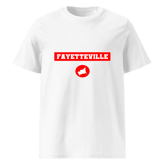 Fayetteville T-Shirt with Signal14 design (White)