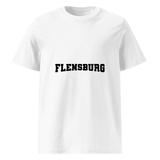 Flensburg T-Shirt mit Varsity17-Design (Weiß)