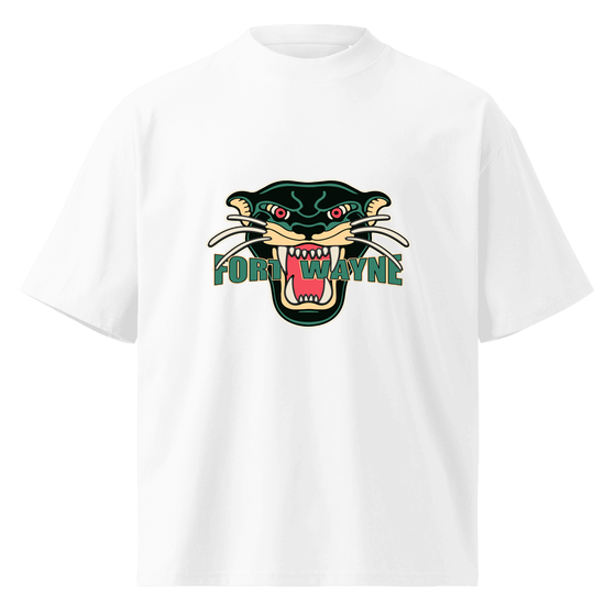 Fort Wayne T-Shirt with Panther design (White) – Produktansicht