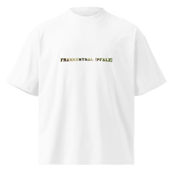 Frankenthal (Pfalz) T-Shirt mit Camouflage-Design (Weiß) – Produktansicht