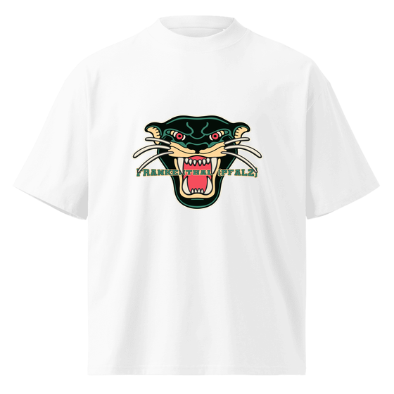 Frankenthal (Pfalz) T-Shirt mit Panther-Design (Weiß) – Produktansicht