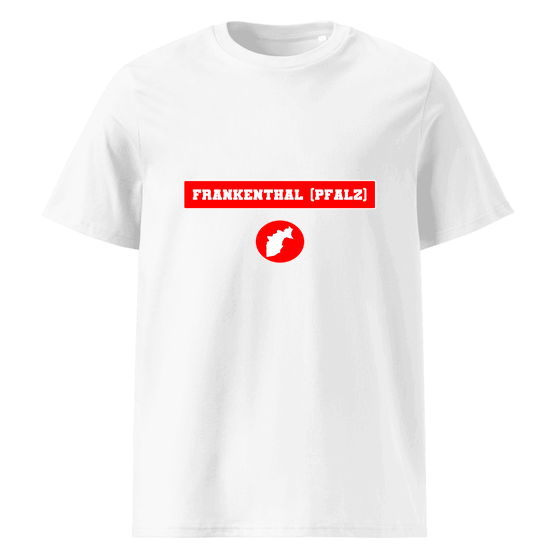 Frankenthal (Pfalz) T-Shirt mit Signal14-Design (Weiß) – Produktansicht