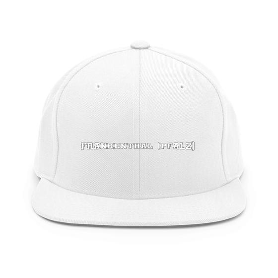 Frankenthal (Pfalz) Cap mit Varsity4-Design (Weiß) – Produktansicht