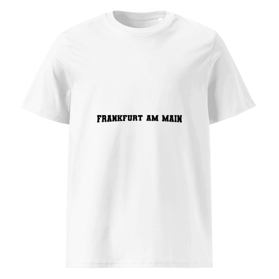 Frankfurt am Main T-Shirt mit Varsity17-Design (Weiß)