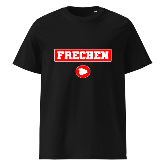 Frechen T-Shirt mit Signal14-Design (Schwarz) – Produktansicht