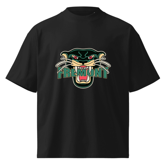 Fremont T-Shirt with Panther design (Black)