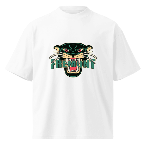 Fremont T-Shirt with Panther design (White) – Produktansicht