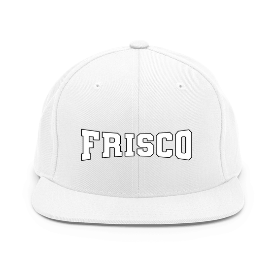 Frisco Cap with Varsity4 design (White)