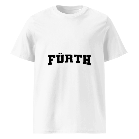 Fürth T-Shirt mit Varsity17-Design (Weiß) – Produktansicht