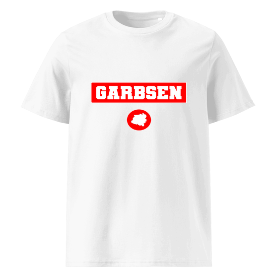 Garbsen T-Shirt mit Signal14-Design (Weiß) – Produktansicht