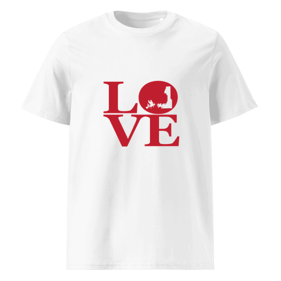 Glendale T-Shirt with Love design (White)