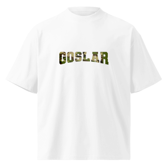 Goslar T-Shirt mit Camouflage-Design (Weiß) – Produktansicht