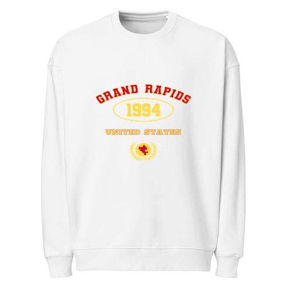 Grand Rapids Sweatshirt with University 1994 design (White)
