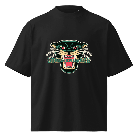 Gummersbach T-Shirt mit Panther-Design (Schwarz)
