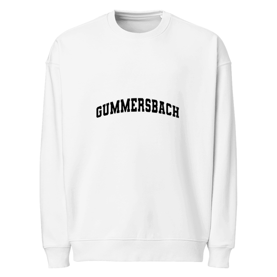 Gummersbach Sweatshirt mit Varsity3-Design (Weiß)