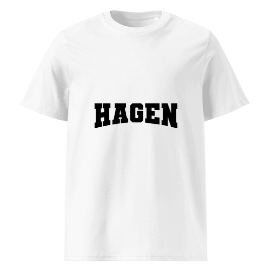 Hagen T-Shirt mit Varsity17-Design (Weiß)
