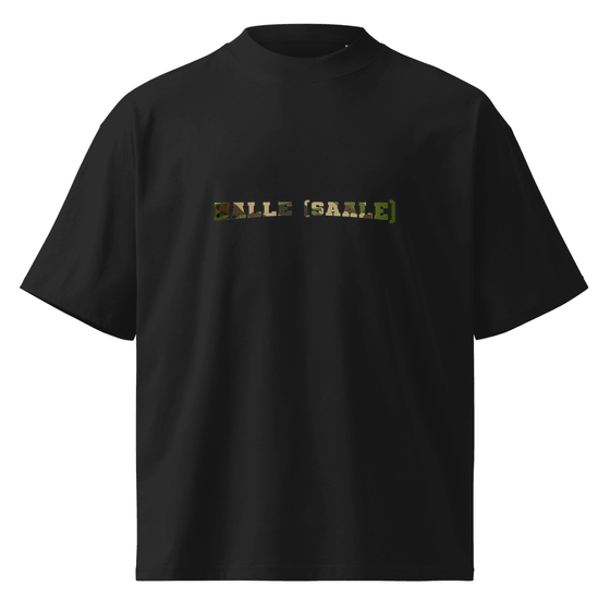 Halle (Saale) T-Shirt mit Camouflage-Design (Schwarz)