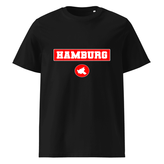 Hamburg T-Shirt mit Signal14-Design (Schwarz)