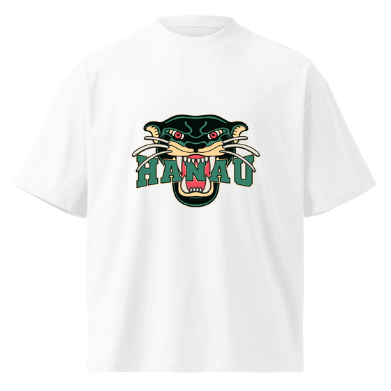 Hanau T-Shirt mit Panther-Design (Weiß) – Produktansicht