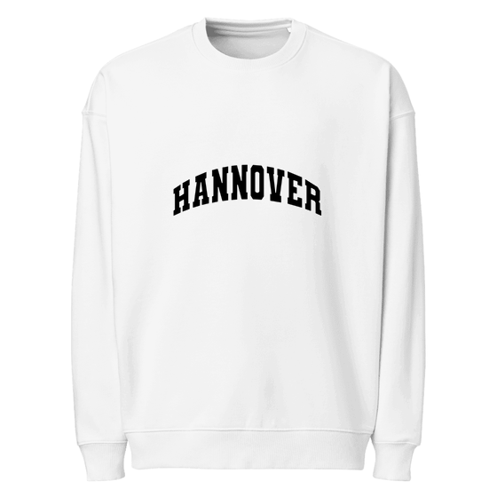 Hannover Sweatshirt mit Varsity3-Design (Weiß)