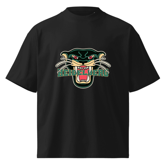 Heidelberg T-Shirt mit Panther-Design (Schwarz)