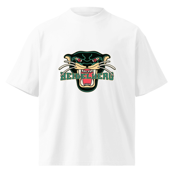 Heidelberg T-Shirt mit Panther-Design (Weiß) – Produktansicht