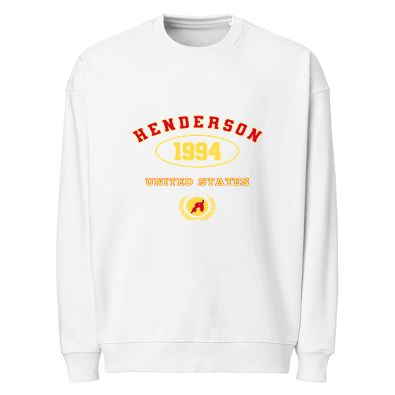 Henderson Sweatshirt with University 1994 design (White)