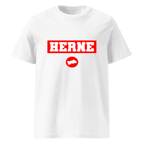 Herne T-Shirt mit Signal14-Design (Weiß) – Produktansicht